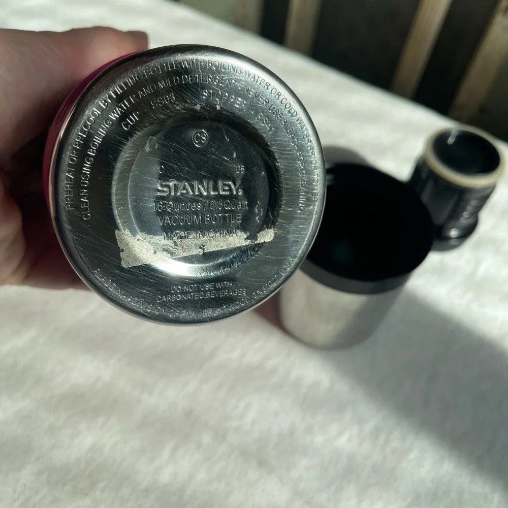 Stanley Vibrant Pink Stainless Steel Bottle - Picture 7 of 7